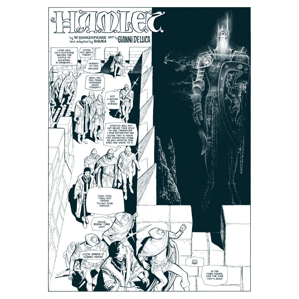 SHAKESPEARE IN COMICS by Gianni De Luca