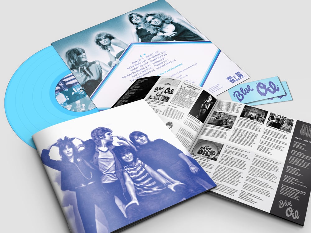 Image of BLUE OIL - "BLUE OIL" (1981-83) LP