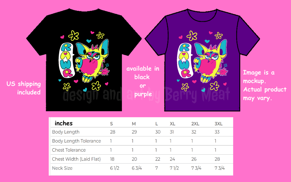 RAWR! Shirt (PRE ORDER)