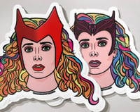 Image 1 of Wanda Maximoff Stickers