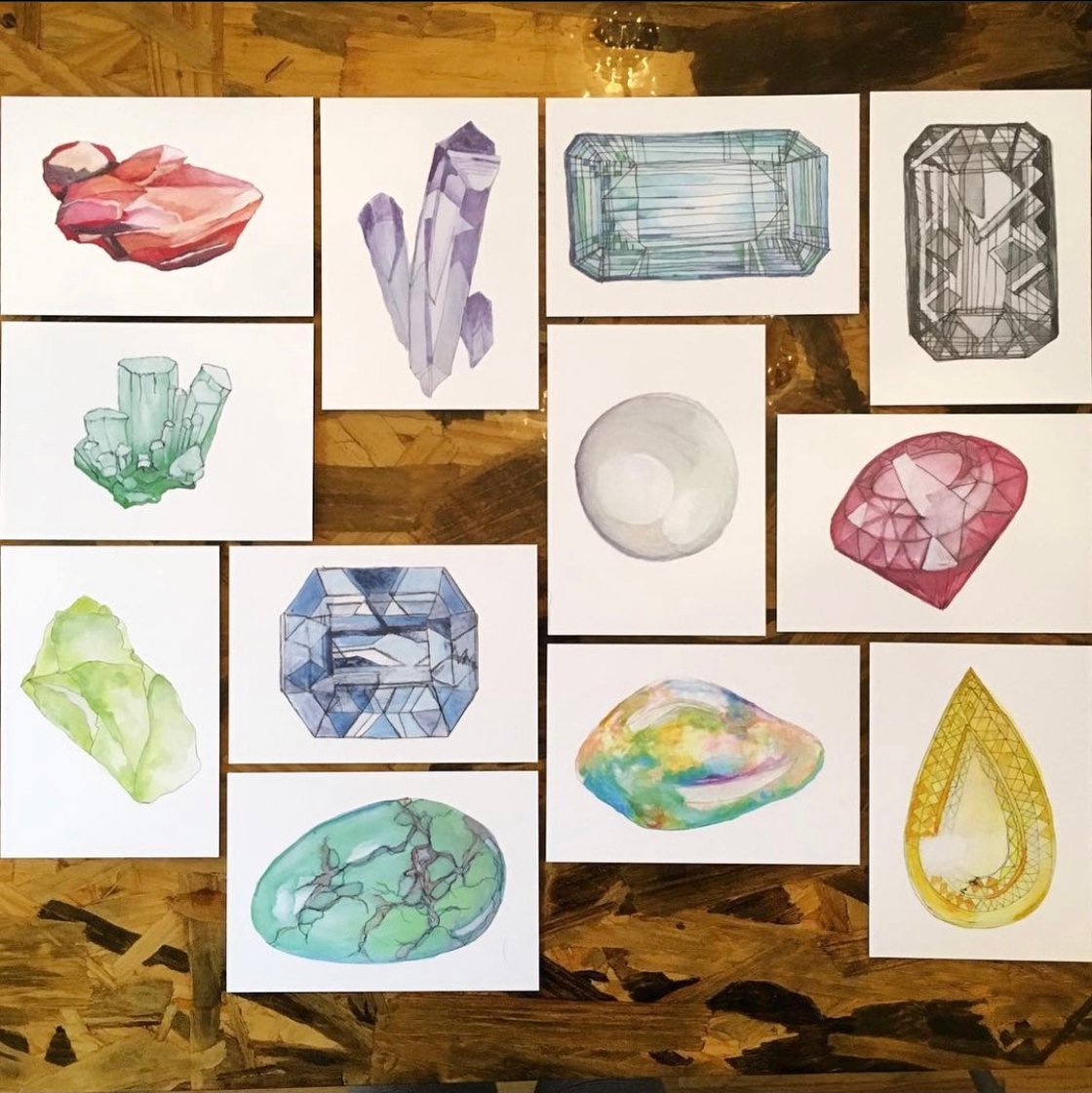 Image of Birthstone Postcard