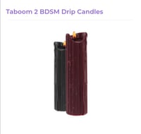 Taboom 2 BDSM Drip Candles