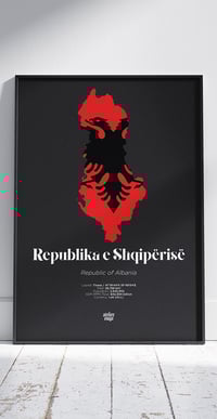Image 5 of REPUBLIKA E SHQIPËRISË / REPUBLIC OF ALBANIA - LIMITED EDITION POSTER