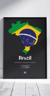 REPÚBLICA FEDERATIVA DO BRASIL / FEDERATIVE REPUBLIC OF BRAZIL - LIMITED EDITION POSTER