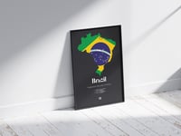 Image 4 of REPÚBLICA FEDERATIVA DO BRASIL / FEDERATIVE REPUBLIC OF BRAZIL - LIMITED EDITION POSTER
