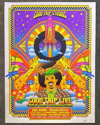 Image 1 of Good Trip Live at SXSW with Eric Andre • 18"x24" screenprinted blacklight poster