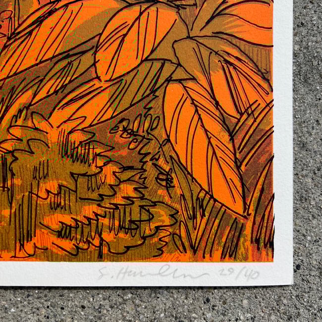 Land Of Look Behind Print