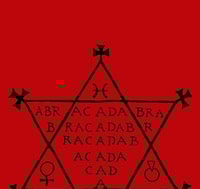 A digital charm - Abracadabra red