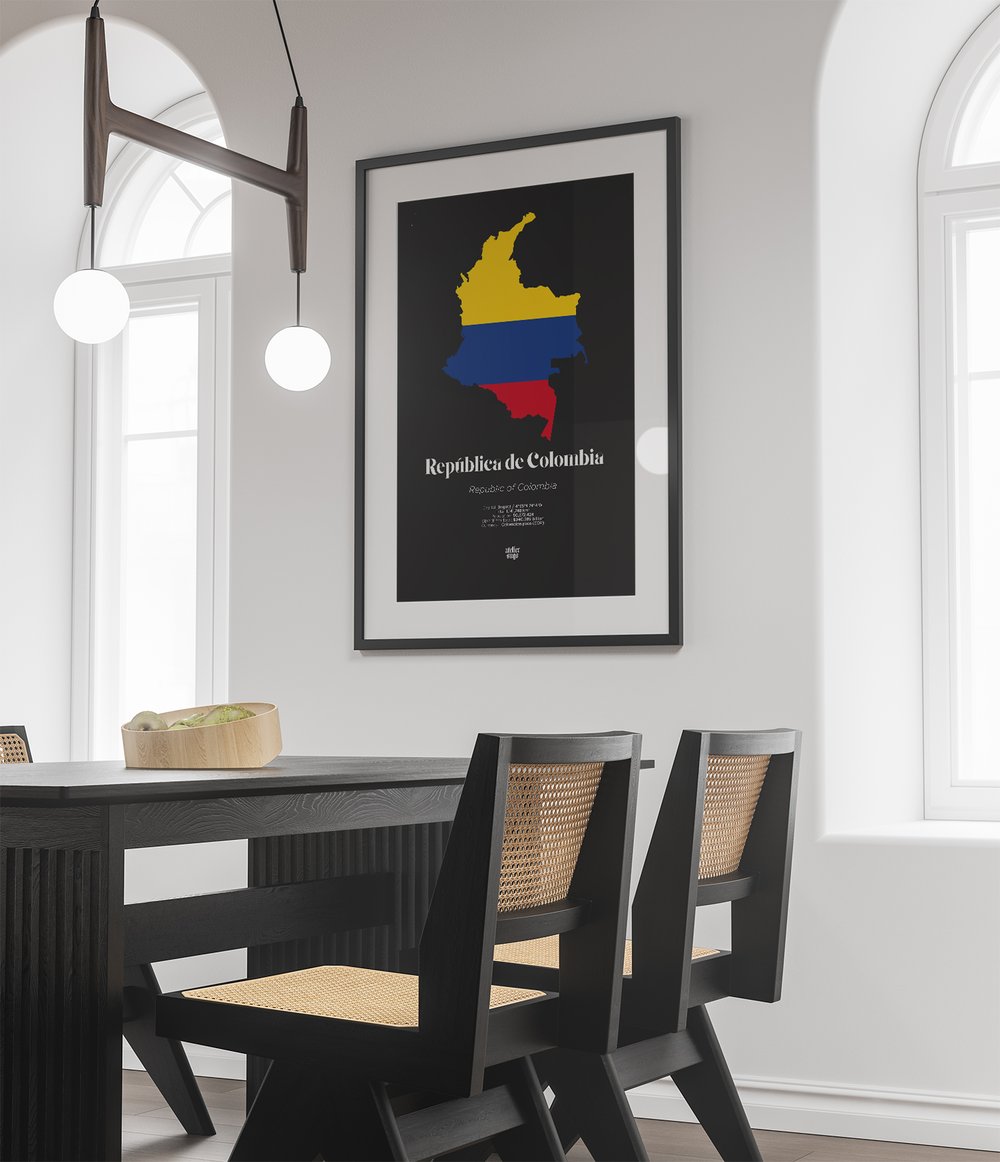 REPÚBLICA DE COLOMBIA / REPUBLIC OF COLOMBIA - LIMITED EDITION POSTER