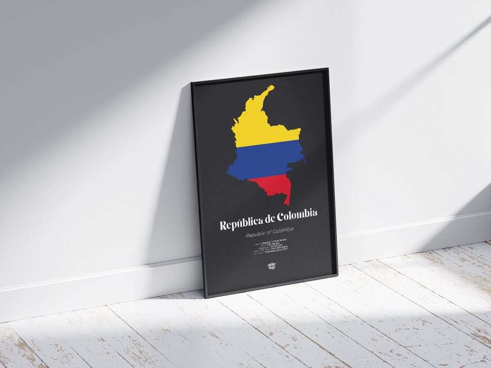 REPÚBLICA DE COLOMBIA / REPUBLIC OF COLOMBIA - LIMITED EDITION POSTER