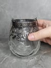 Glass Hanging Planter or Pen Cup