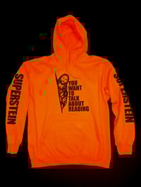Image 1 of YOU WANT TO TALK ABOUT READING HOODIE