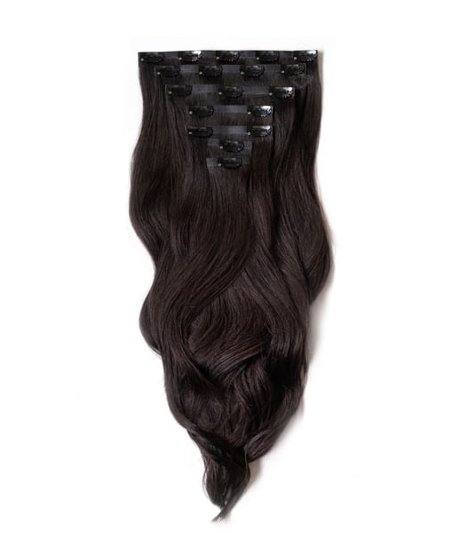 Image of 22" SEAMLESS CLIP IN HUMAN HAIR EXTENSIONS 