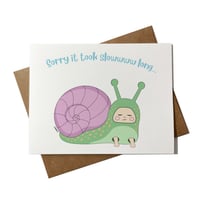 Image 1 of Sorry Snail Card