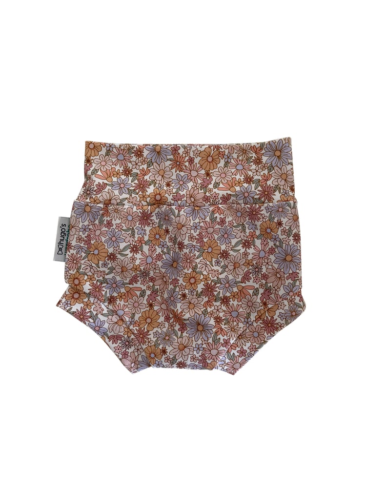 Image of floral nappy short