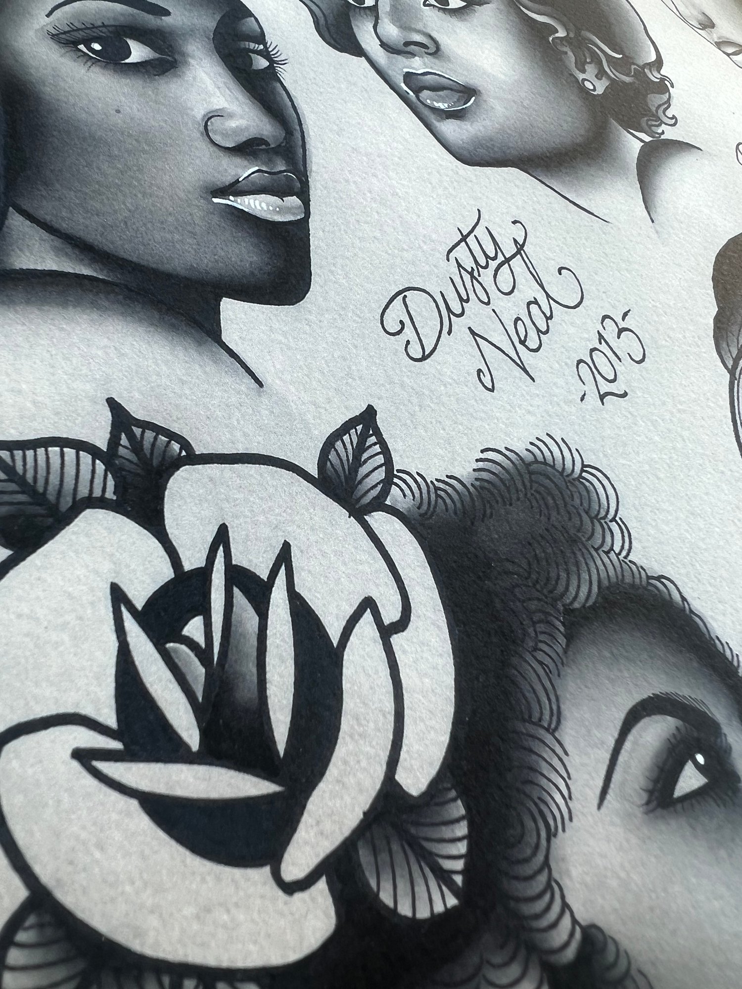 Image of Black Ladyhead reprint