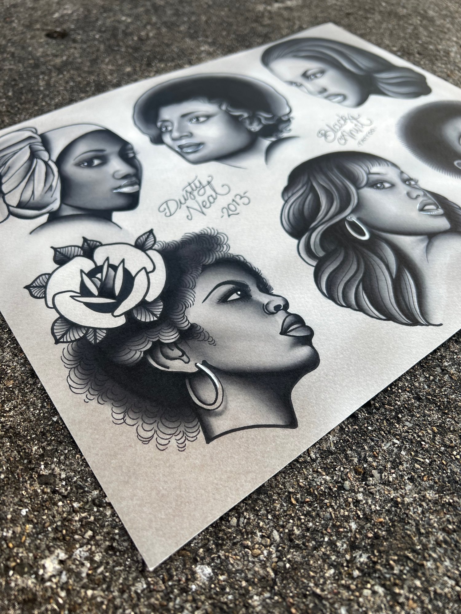 Image of Black Ladyhead reprint