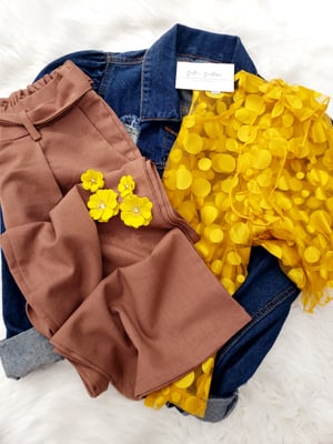 Image of Kayla Polka-Dot Top 