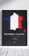 RÉPUBLIQUE FRANÇAISE / FRENCH REPUBLIC / FRANCE - LIMITED EDITION POSTER