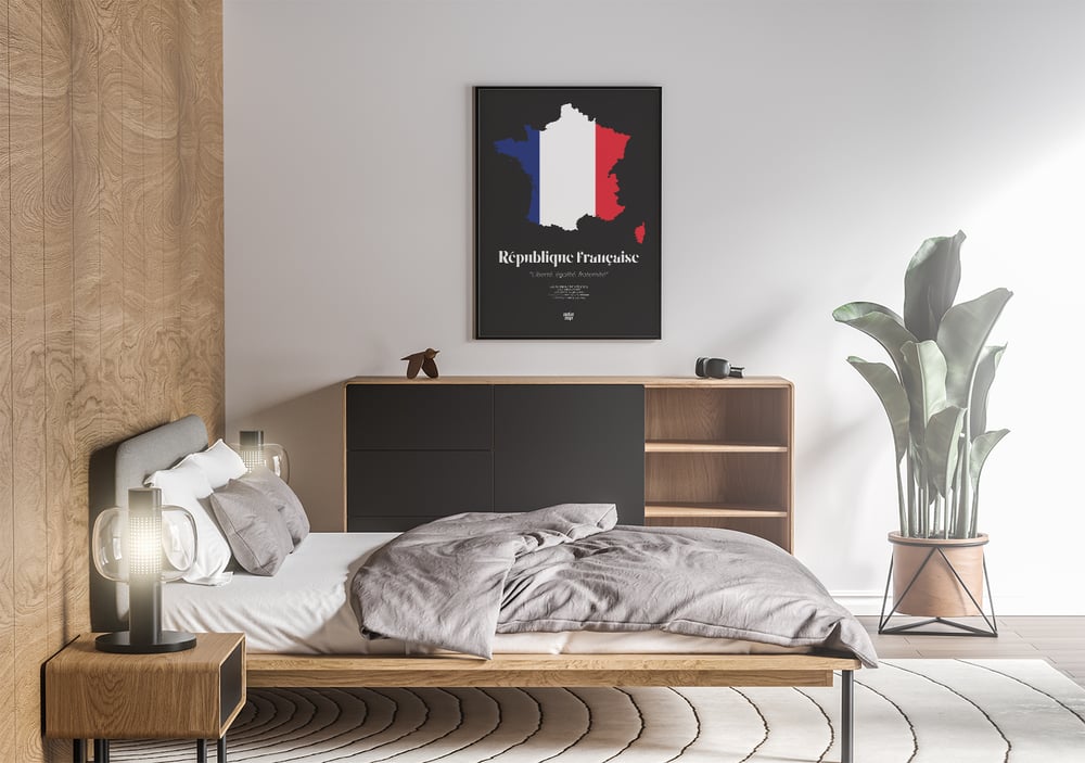 RÉPUBLIQUE FRANÇAISE / FRENCH REPUBLIC / FRANCE - LIMITED EDITION POSTER