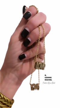 Image 1 of COLLIER LOVE GOLD 