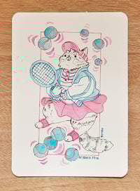 Image 2 of Tennis - Original Watercolour Painting