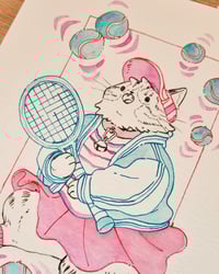 Image 1 of Tennis - Original Watercolour Painting