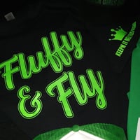 Image 1 of FLUFFY & FLY GLOW IN THE DARK TSHIRTS