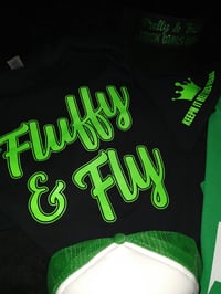 Image 4 of FLUFFY & FLY GLOW IN THE DARK TSHIRTS