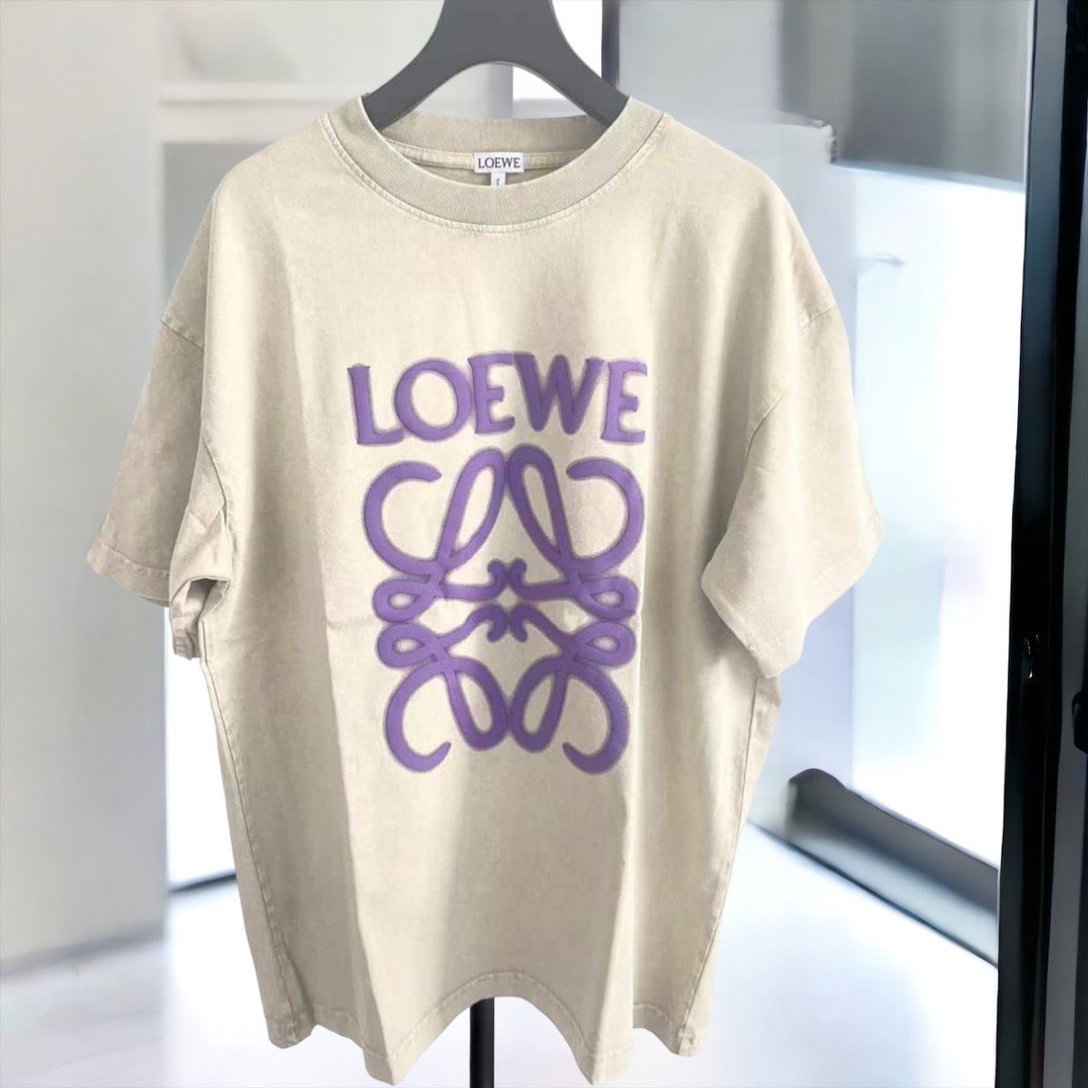 Image of NEW DROP ðŸŒ» LOEWE Embroidered T-shirt
