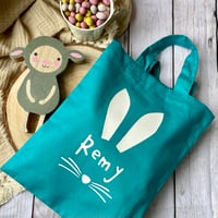 Image 1 of Ears And Whiskers Easter Bag