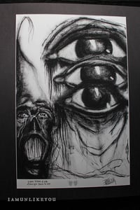 Image 1 of Three Visions of the Apocalypse Begin to Loop 16 x 20" [Giclée Fine Art Print]