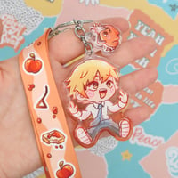 Image 3 of Chainsaw Man - Lanyard charms and stickers