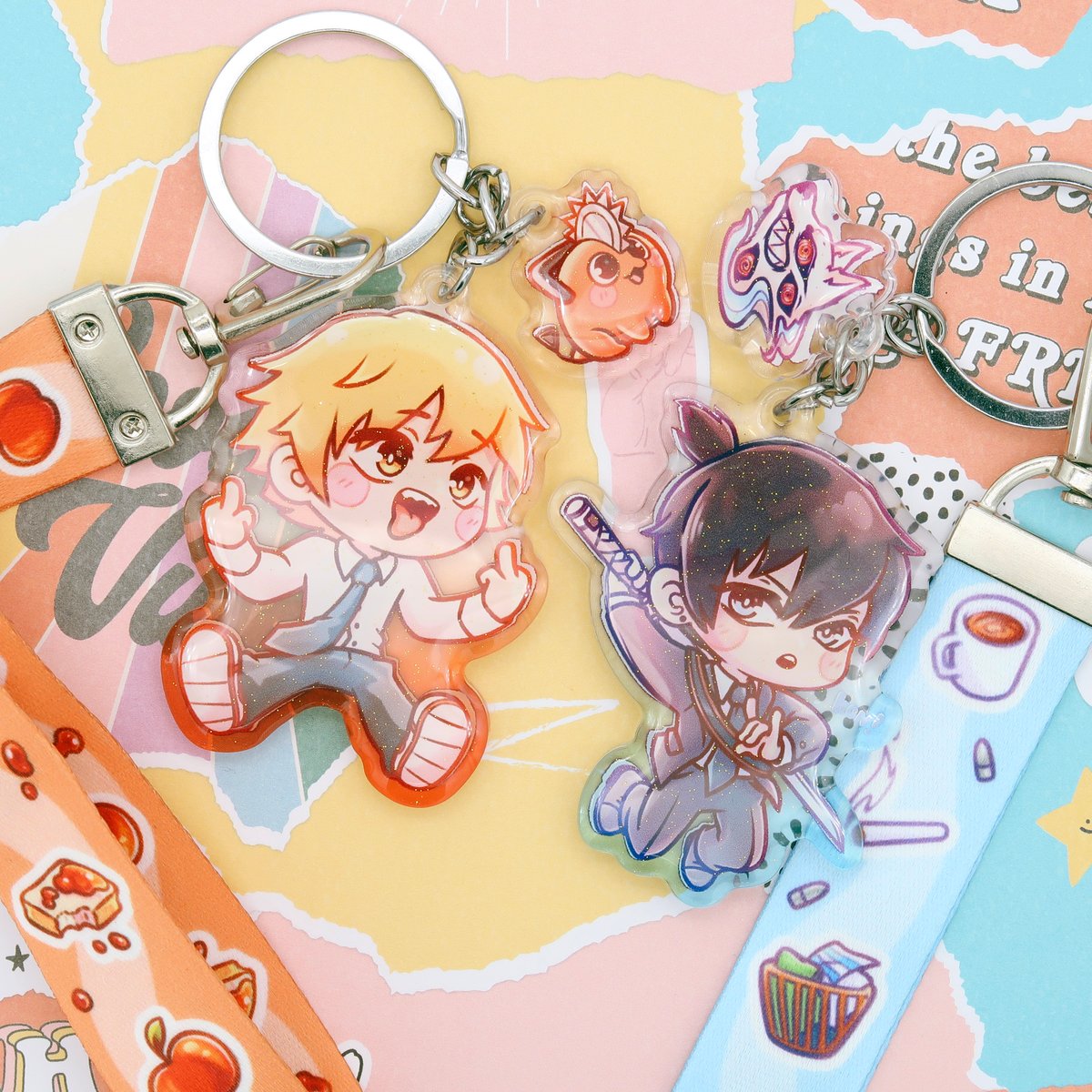 Chainsaw Man Lanyard Charms ssuupernova