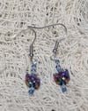 Rainbow Cat Earrings 