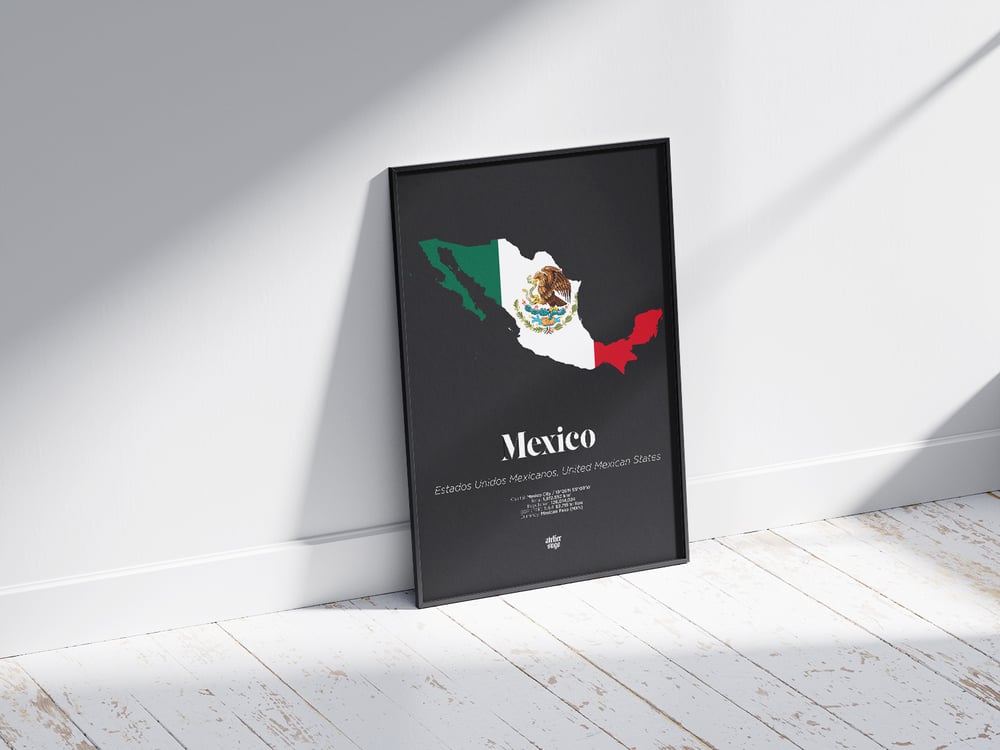 ESTADOS UNIDOS MEXICANOS / UNITED MEXICAN / MEXICO STATES - LIMITED EDITION POSTER