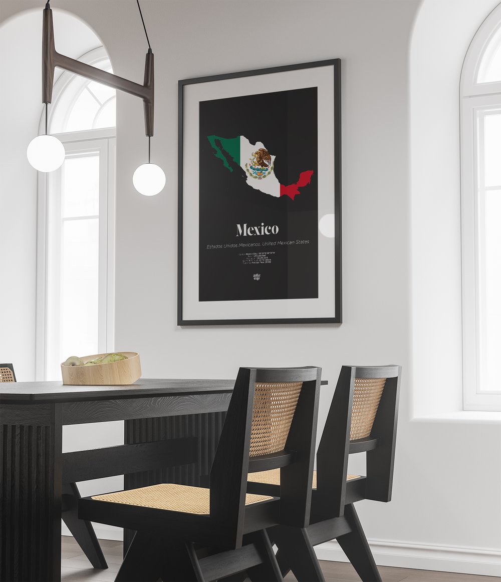 ESTADOS UNIDOS MEXICANOS / UNITED MEXICAN / MEXICO STATES - LIMITED EDITION POSTER