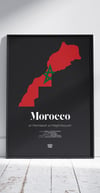 MOROCCO / KINGDOM OF MOROCCO - LIMITED EDITION POSTER