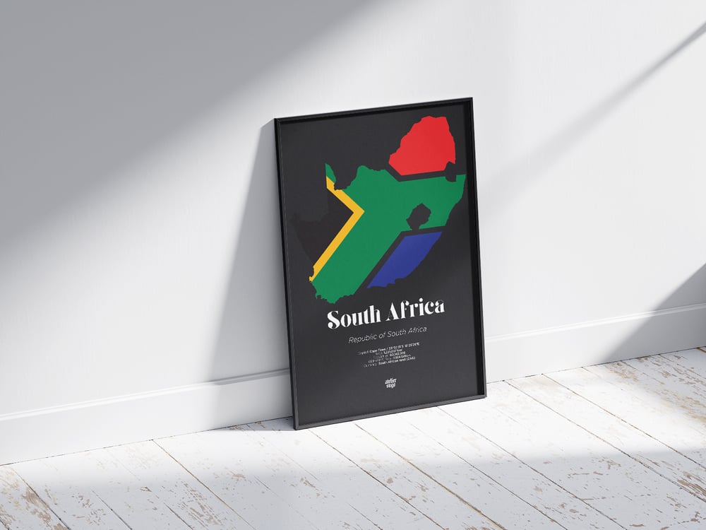 REPUBLIC OF SOUTH AFRICA - LIMITED EDITION POSTER