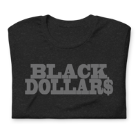 Image 3 of Economic 101 (Black Heather tee)