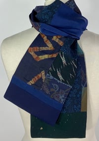 Image 3 of Teal Wash Scarf