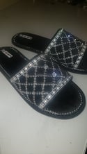 KBB designer bling slippers 