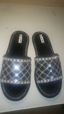 KBB designer bling slippers 