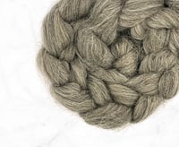 Image 2 of Shades of Gray Combed Top Fiber Sampler I - 5 ounces total