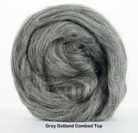 Image 4 of Shades of Gray Fiber Combed Top Sampler II - 4 ounces