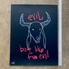 fun evil V4  (original painting) series of 4 