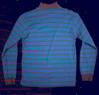 Image 2 of Vintage optical illusion mockneck