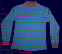 Image 1 of Vintage optical illusion mockneck