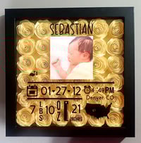 Image 1 of Shadowbox de bebes