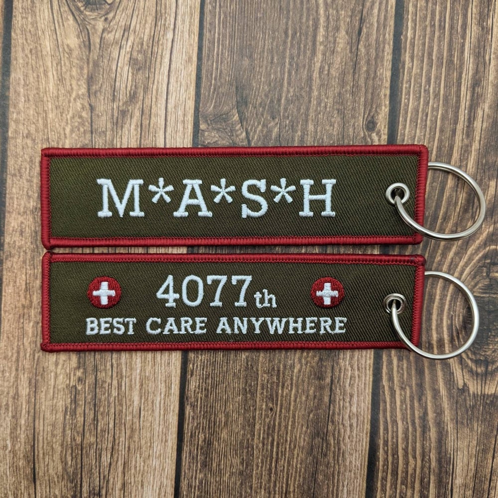 M*A*S*H Best Care Anywhere Jet Tag 